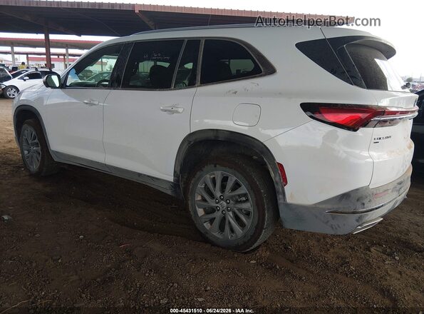 5GAEVAKS2TJ291659 2026 BUICK ENCLAVE White Հետևի ձախ