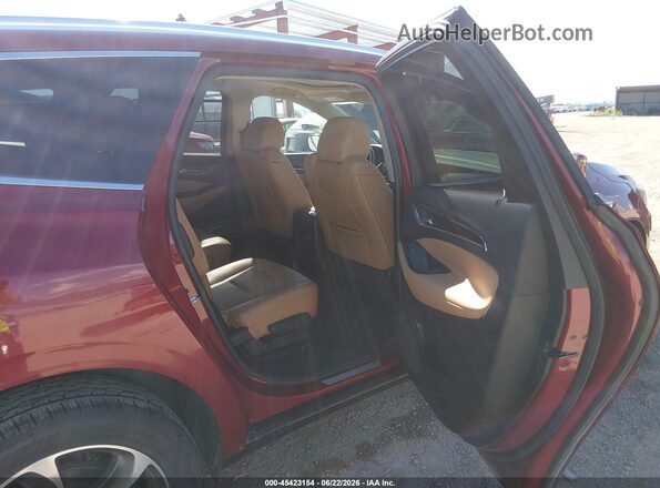 5GAEVAKW2LJ179656 2020 BUICK ENCLAVE Red VIN կոդի պիտակի տեսք