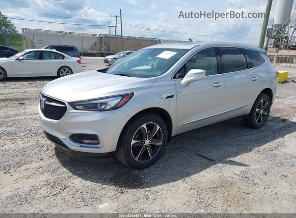 5GAEVAKW2LJ207858 2020 BUICK ENCLAVE Silver Передня ліва чверть