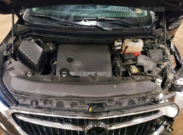 5GAEVAKW7KJ276091 2019 BUICK ENCLAVE Black ძრავის განყოფილების ხედი