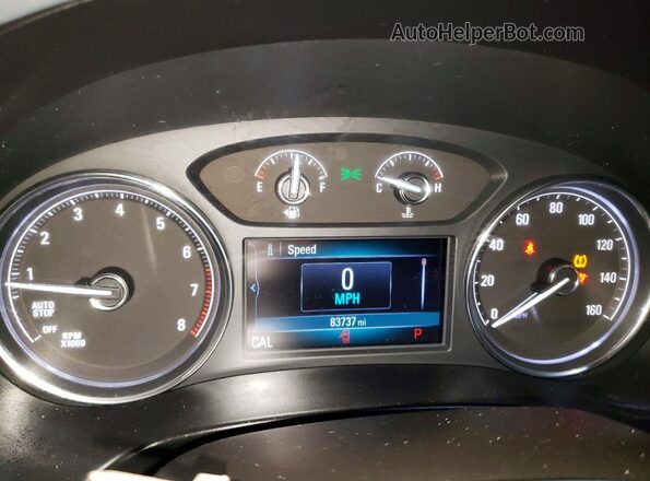 5GAEVAKW7KJ276091 2019 BUICK ENCLAVE Black ხელსაწყოთა პანელის ხედი