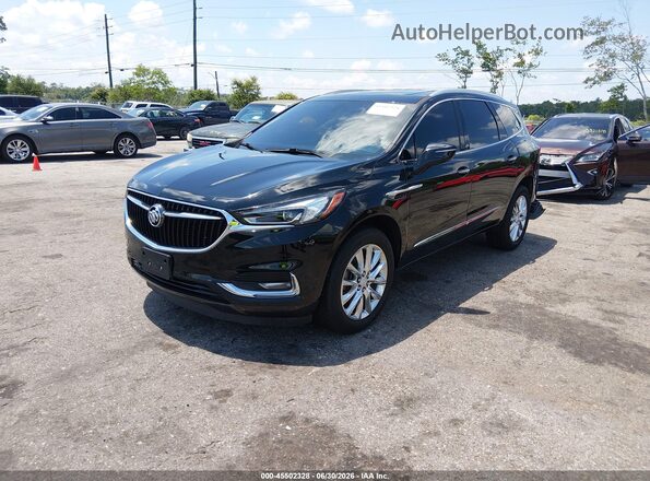 5GAEVAKW8LJ237611 2020 BUICK ENCLAVE Black Передня ліва чверть