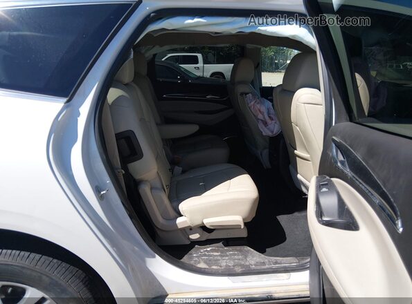 5GAEVBKW0MJ262543 2021 BUICK ENCLAVE White VIN კოდის სტიკერის ხედი