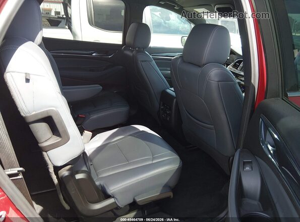 5GAEVBKW0NJ114572 2022 BUICK ENCLAVE Бордовый Вид наклейки с VIN-кодом