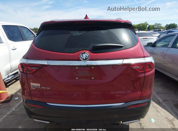 5GAEVBKW0NJ114572 2022 BUICK ENCLAVE Бордовый 