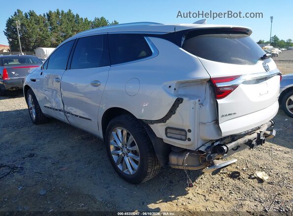 5GAEVBKW1JJ145128 2018 BUICK ENCLAVE White Rear left