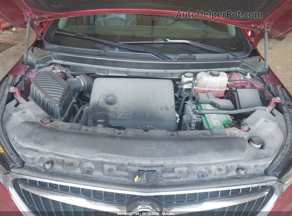 5GAEVBKW1JJ274602 2018 BUICK ENCLAVE Red Հետևի տեսք
