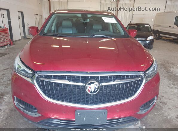 5GAEVBKW1JJ274602 2018 BUICK ENCLAVE Red Սարքավորումների վահանակի տեսք