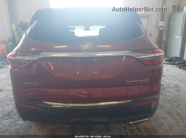 5GAEVBKW1JJ274602 2018 BUICK ENCLAVE Red 