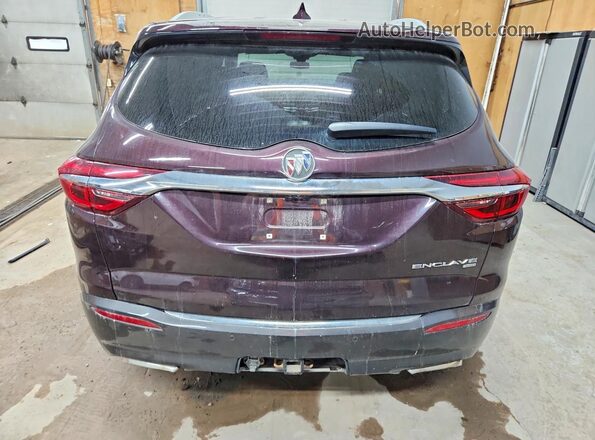 5GAEVBKW1KJ110624 2019 BUICK ENCLAVE Purple Вид ззаду