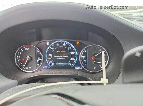 5GAEVBKW1NJ177759 2022 BUICK ENCLAVE Black Widok zestawu wskaźników