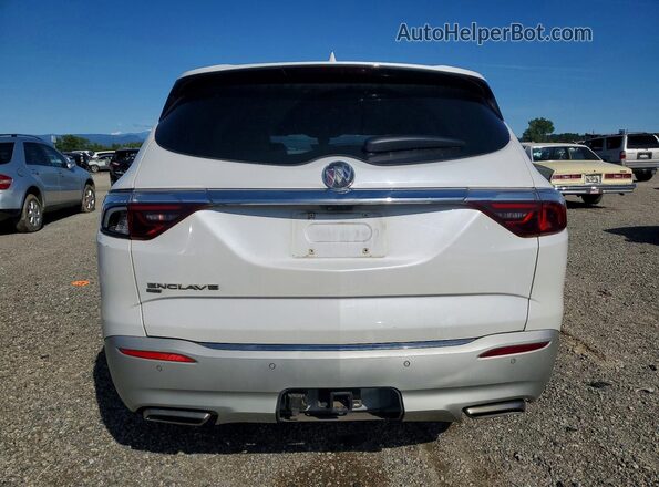 5GAEVBKW2NJ163059 2022 BUICK ENCLAVE White Vista trasera