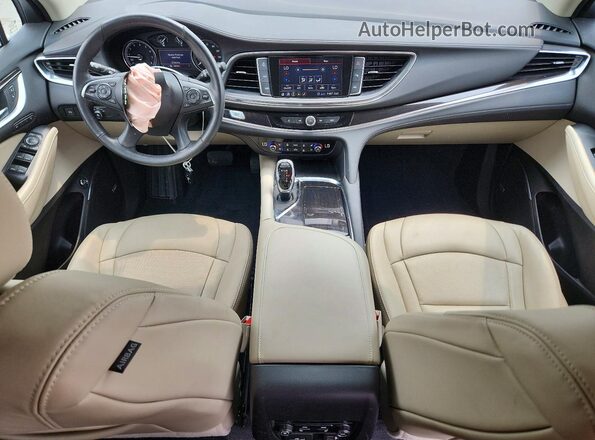 5GAEVBKW3MJ160962 2021 BUICK ENCLAVE White Dashboard view