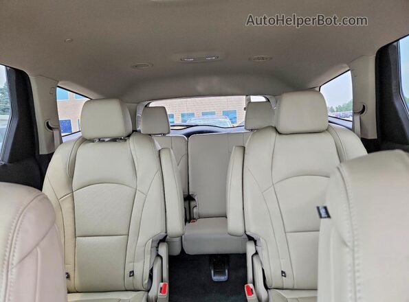 5GAEVBKW3MJ160962 2021 BUICK ENCLAVE White Rear seats view
