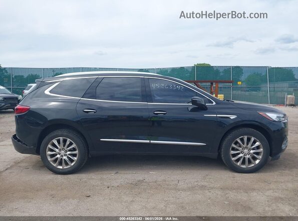 5GAEVBKW6JJ139230 2018 BUICK ENCLAVE Black Widok wnętrza z tyłu