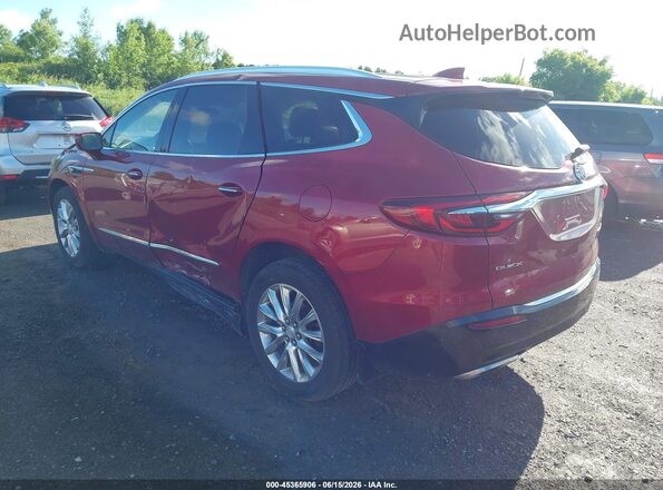 5GAEVBKW6JJ165441 2018 BUICK ENCLAVE Red უკანა მარცხენა