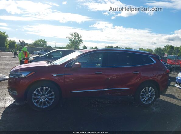 5GAEVBKW6JJ165441 2018 BUICK ENCLAVE Red სალონის 360-გრადუსიანი ხედი