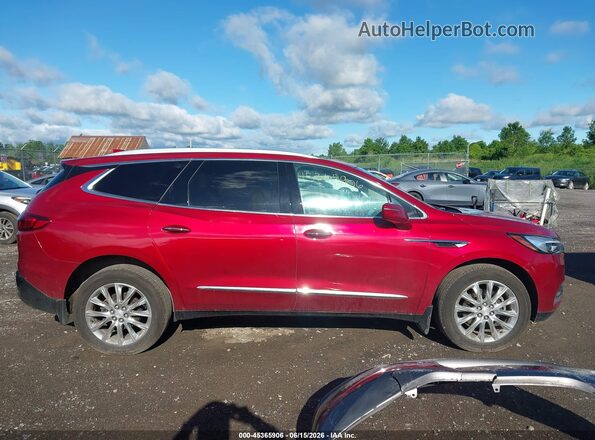 5GAEVBKW6JJ165441 2018 BUICK ENCLAVE Red უკანა სალონის ხედი