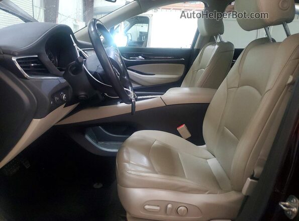 5GAEVBKW6KJ212016 2019 BUICK ENCLAVE Purple Вид салону спереду