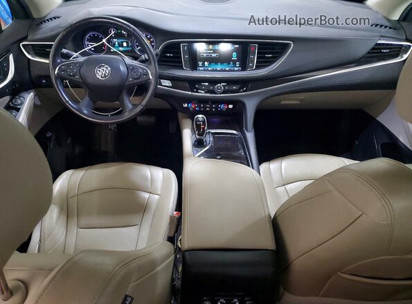 5GAEVBKW6KJ212016 2019 BUICK ENCLAVE Purple Вид панелі приладів