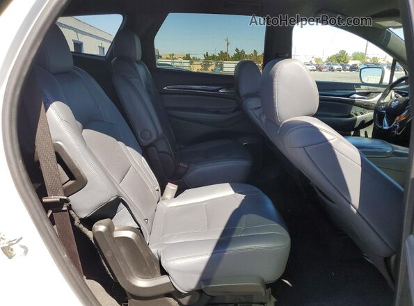 5GAEVBKW6NJ132722 2022 BUICK ENCLAVE White Вид задніх сидінь