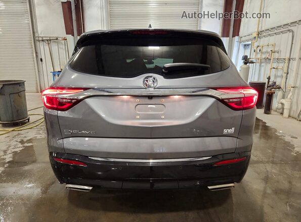 5GAEVBKW8LJ273031 2020 BUICK ENCLAVE Gray Вид ззаду