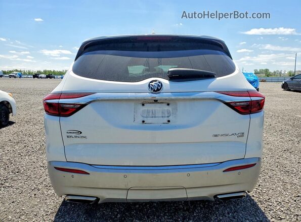 5GAEVBKW9JJ268952 2018 BUICK ENCLAVE White Vista trasera
