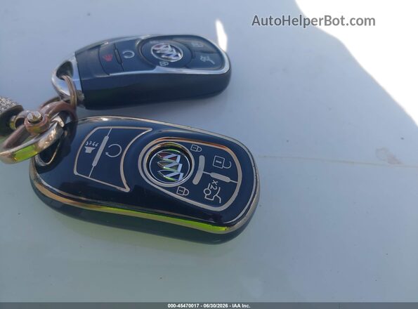 5GAEVBKWXNJ154089 2022 BUICK ENCLAVE White Widok deski rozdzielczej