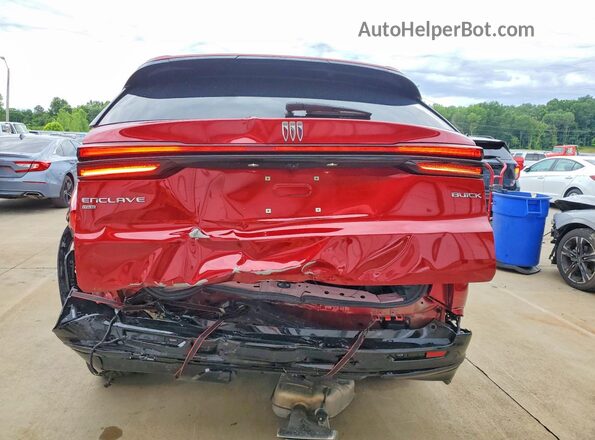 5GAEVBRS3SJ102897 2025 BUICK ENCLAVE Red 