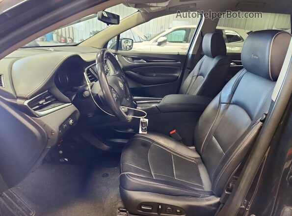 5GAEVCKW0LJ212536 2020 BUICK ENCLAVE Charcoal Front interior view