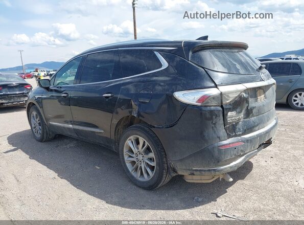 5GAEVCKW1PJ164034 2023 BUICK ENCLAVE Black უკანა მარცხენა