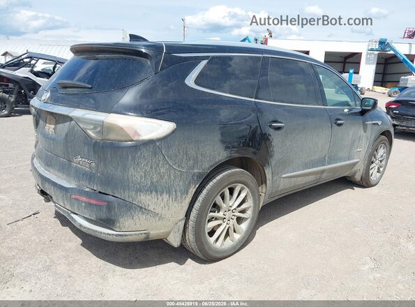 5GAEVCKW1PJ164034 2023 BUICK ENCLAVE Black უკანა მარჯვენა