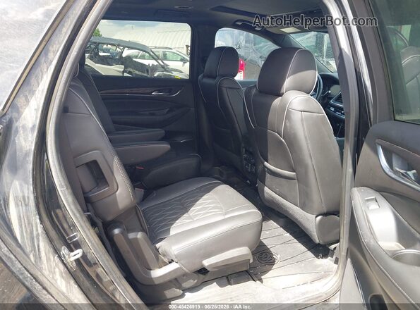 5GAEVCKW1PJ164034 2023 BUICK ENCLAVE Black VIN კოდის სტიკერის ხედი