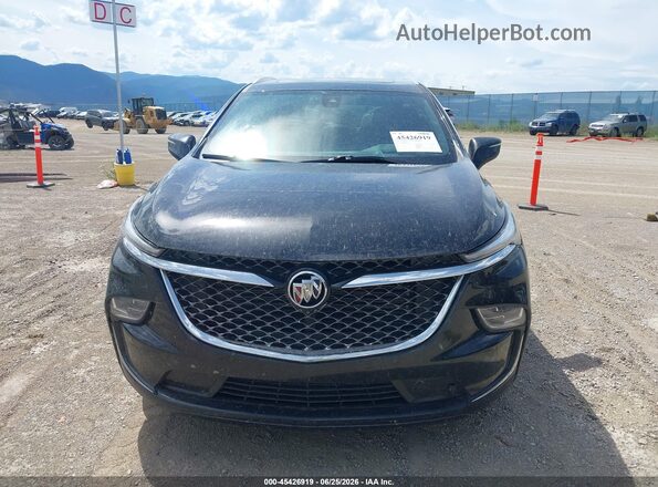 5GAEVCKW1PJ164034 2023 BUICK ENCLAVE Black უკანა სალონის ხედი