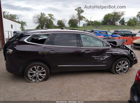 5GAEVCKW2LJ129366 2020 BUICK ENCLAVE Purple Widok zestawu wskaźników
