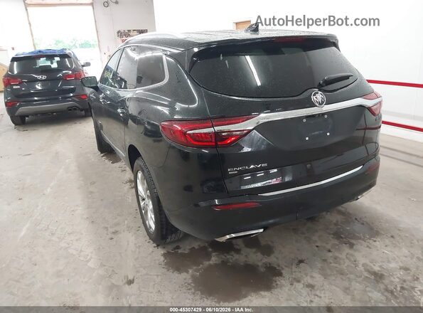 5GAEVCKW2LJ267943 2020 BUICK ENCLAVE Black Հետևի ձախ