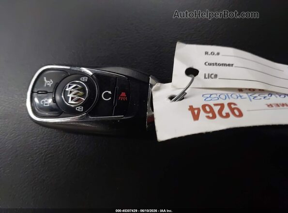 5GAEVCKW2LJ267943 2020 BUICK ENCLAVE Black Առջևի վահանակի տեսք