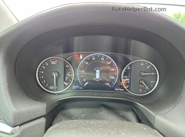 5GAEVCKW3LJ155961 2020 BUICK ENCLAVE Черный Вид щитка приборов