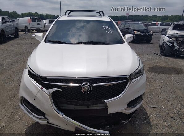 5GAEVCKW4JJ266354 2018 BUICK ENCLAVE White Instrument cluster view