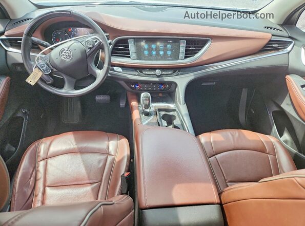 5GAEVCKW6JJ134373 2018 BUICK ENCLAVE White წინა პანელის ხედი