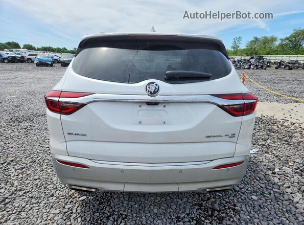 5GAEVCKW6JJ134373 2018 BUICK ENCLAVE White უკანა ხედი