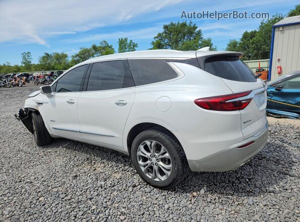 5GAEVCKW6JJ134373 2018 BUICK ENCLAVE White უკანა მარცხენა