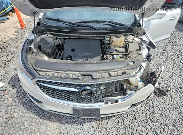 5GAEVCKW6JJ134373 2018 BUICK ENCLAVE White ძრავის განყოფილების ხედი
