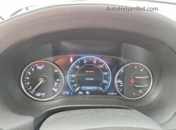 5GAEVCKW6RJ117925 2024 BUICK ENCLAVE Silver Widok zestawu wskaźników