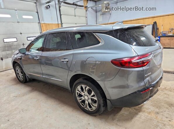 5GAEVCKW7JJ251105 2018 BUICK ENCLAVE Серый Задняя левая четверть