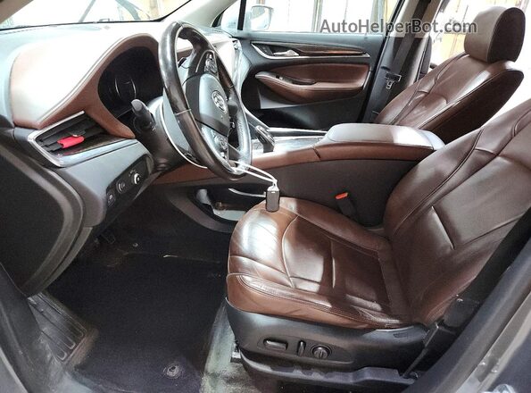 5GAEVCKW7JJ251105 2018 BUICK ENCLAVE Серый Вид салона спереди