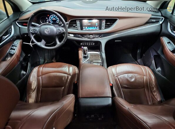 5GAEVCKW7JJ251105 2018 BUICK ENCLAVE Серый Вид панели приборов