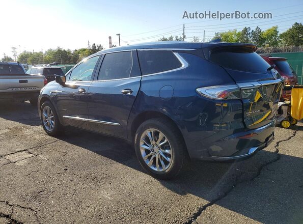 5GAEVCKW9NJ126838 2022 BUICK ENCLAVE Blue Tył lewy