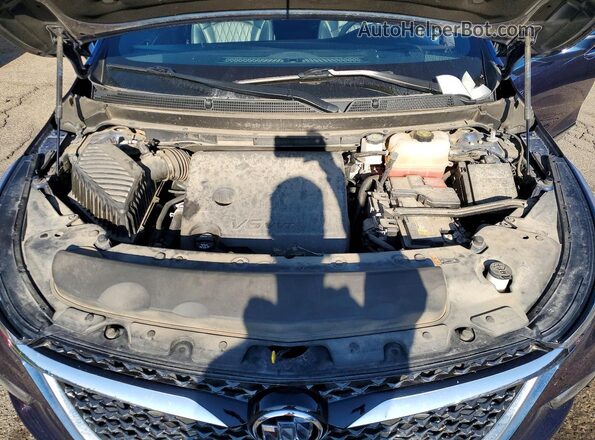5GAEVCKW9NJ126838 2022 BUICK ENCLAVE Blue Widok wnętrza z tyłu