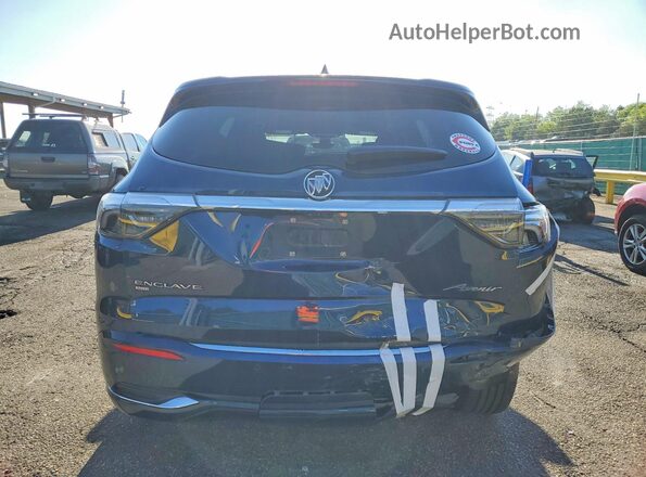 5GAEVCKW9NJ126838 2022 BUICK ENCLAVE Blue Widok z tyłu
